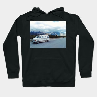 Road trip adventure Banff national park, Alberta, Canada. Hoodie